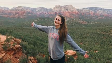 Julianna Grace Agnini on a Mountain - What It's Really Like Living With a Host Family (Spoiler: It's Awesome) - College of Natural Resources at NC State University