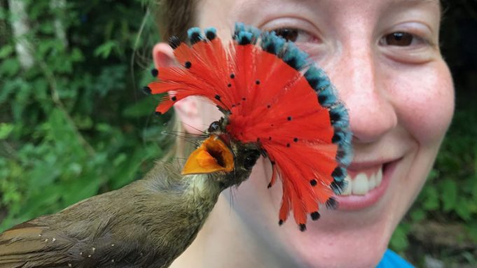 Vanessa Merritt and Bird - Homepage - College of Natural Resources at NC State University 