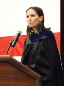 Dr. Toddi Steelman - 2011 CNR Outstanding Teacher - delivers 2011 Commencement Address