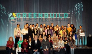 The attendees that received a scholarship to attend GREENBUILD 2013.