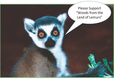 Please support "Woods from the Land of Lemurs"